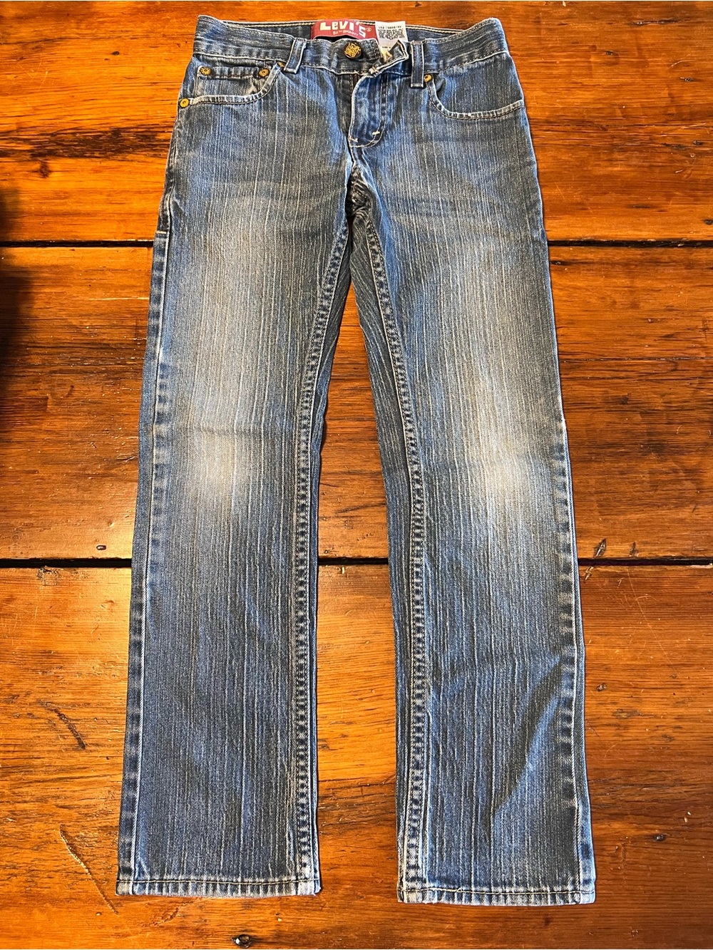 Levi's Kids Blue Straight Jeans